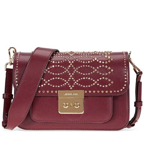 michael kors small sloan studded bag|kors sloan editor.